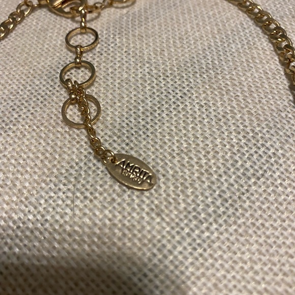 Amrita Singh Gold and Silver Medallion Necklace - Picture 2 of 4